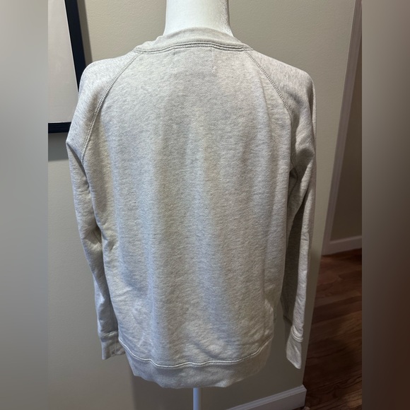 Isabel Marant Étoile Millyny Sweatshirt Ecru/Camel Size 40 6/8 - Picture 3 of 11